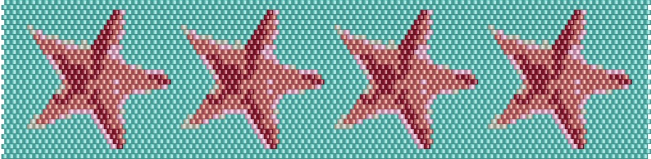 Beading Pattern – Starfish Bracelet