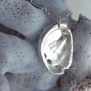 Sterling Silver Abalone Shell