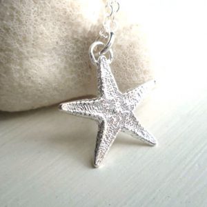 Sterling Silver Starfish Necklace