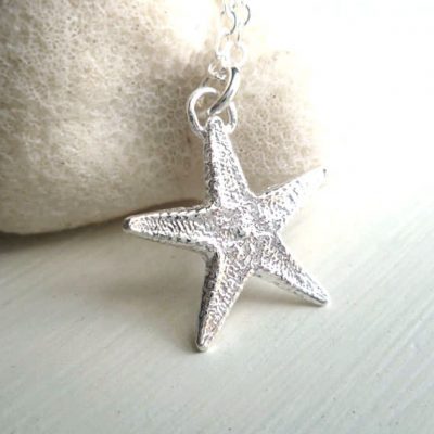 Sterling Silver Starfish Necklace