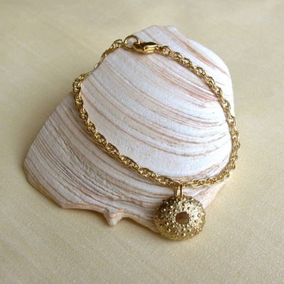Brass Sea Urchin Bracelet
