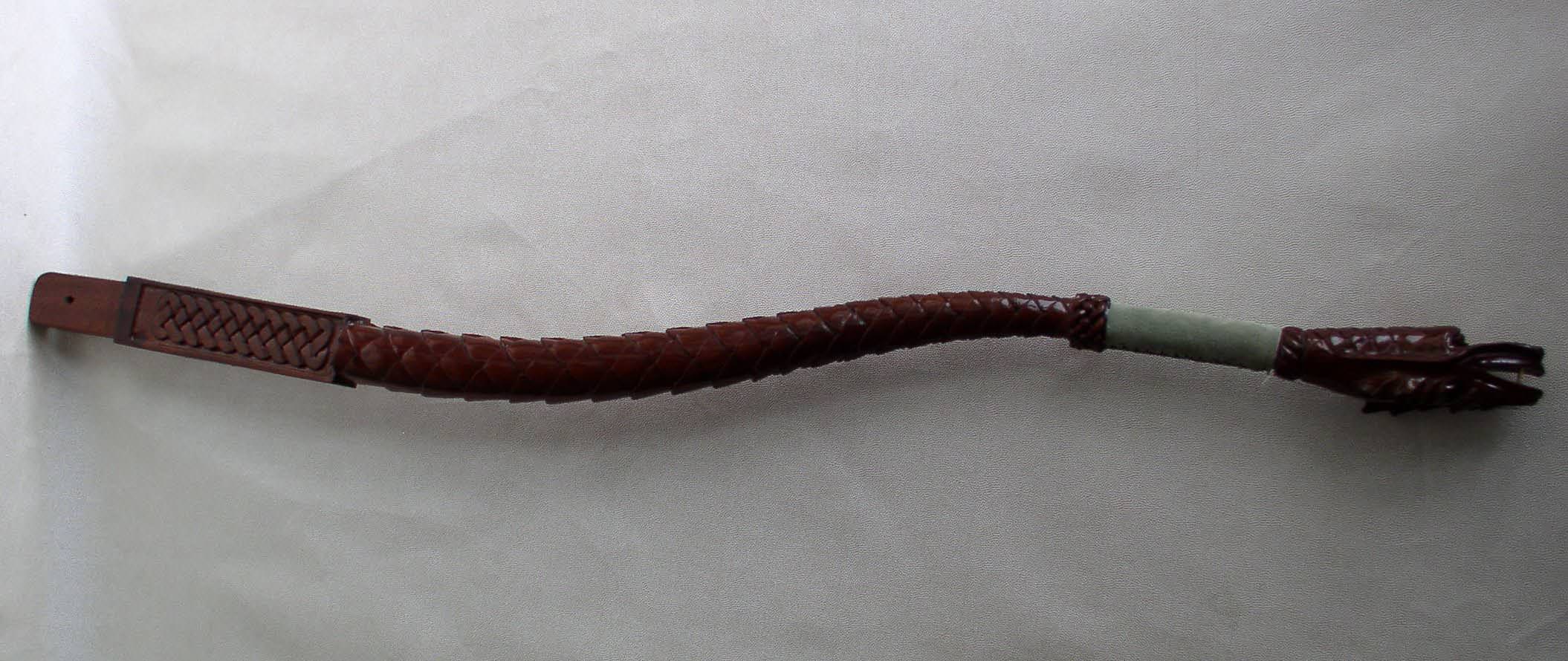 Hand Carved Traditional Wooden Tillers Schooner Chandlery