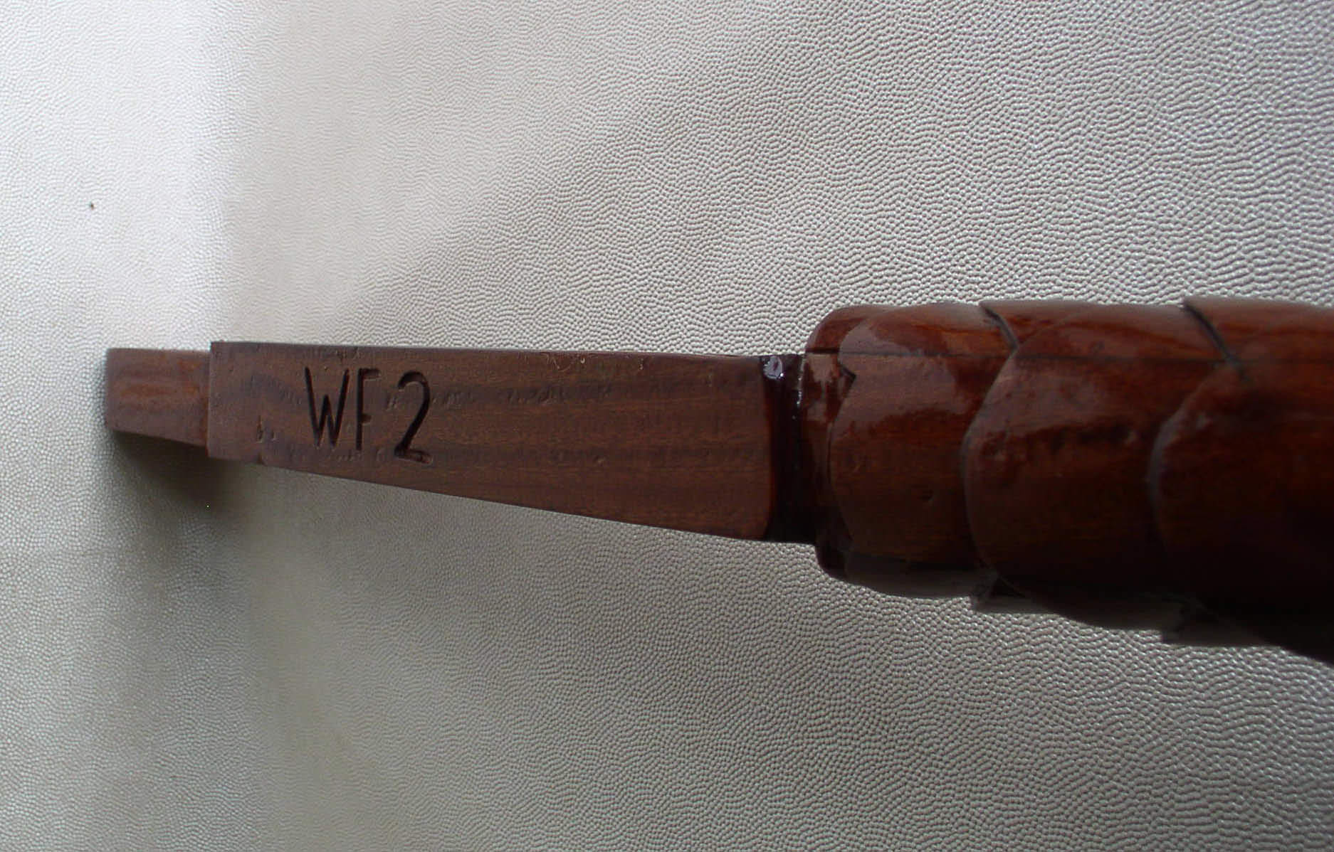 Hand Carved Traditional Wooden Tillers Schooner Chandlery