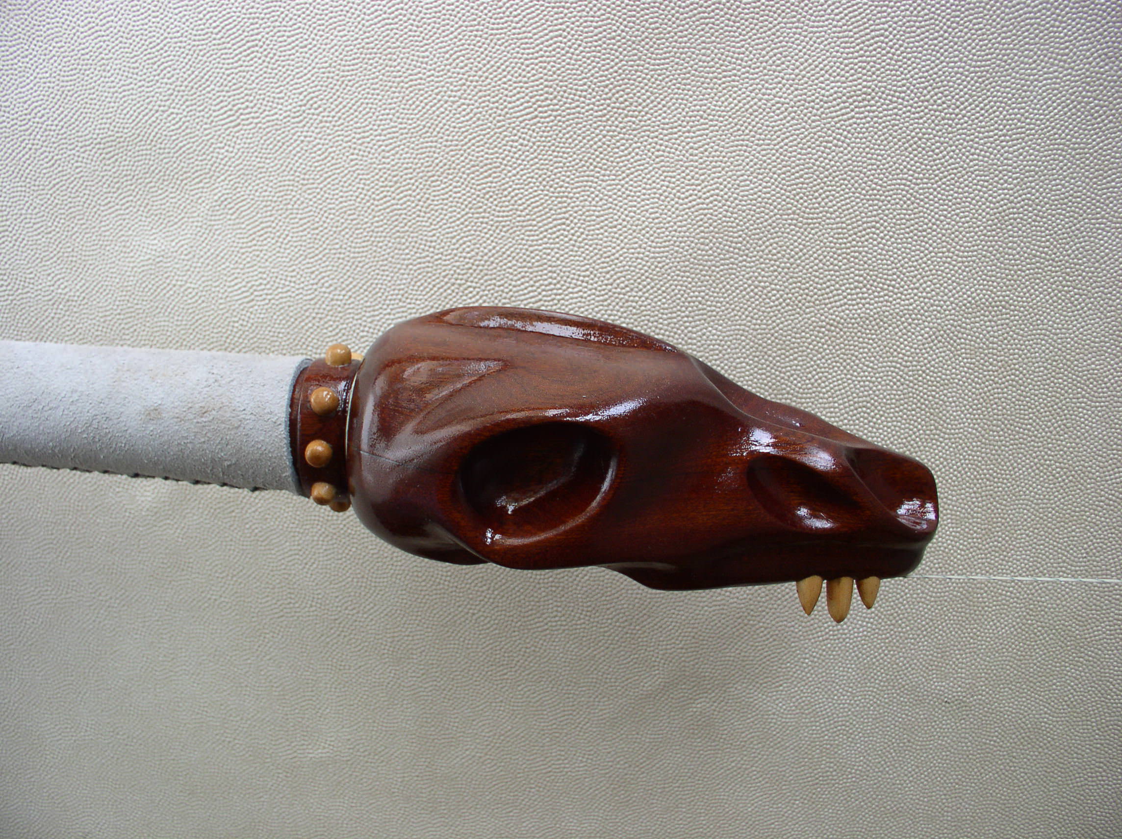 Hand Carved Traditional Wooden Tillers Schooner Chandlery