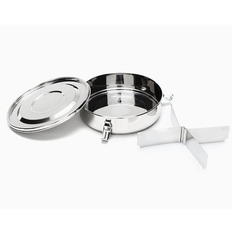 Onyx Stainless Steel Airtight Storage Containers with Divider Schooner Chandlery