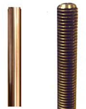 Silicon Bronze Threaded & Unthreaded Rod 6' Lenghts