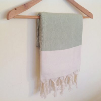 Elegant Organic Turkish Towel, Peshtemal, bath, spa, Natural soft cotton, Gift for mother, Special Production, Handwoven , Light green