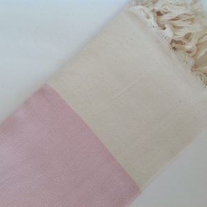Elegant Organic Turkish Towel, Peshtemal, bath, spa, hammam, Natural Sof cotton, Gift for woman, summer, Handwoven, Pink