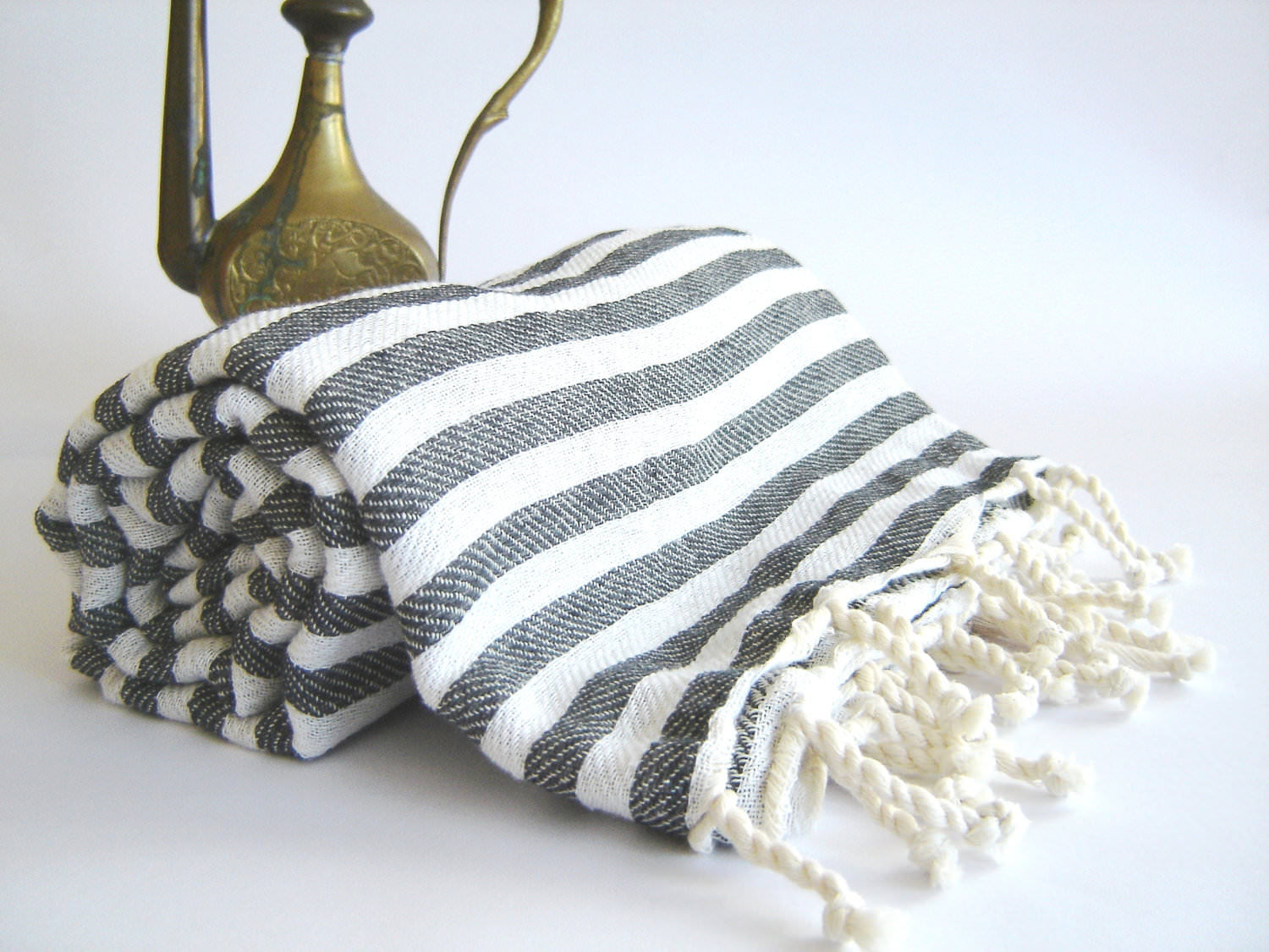 SALE Set of 2 Turkish Bath Towel Peshtemal, Bath Schooner Chandlery
