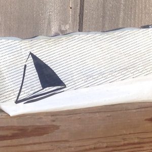 Recycled Racing Sailcloth Makeup/Shaving Bag