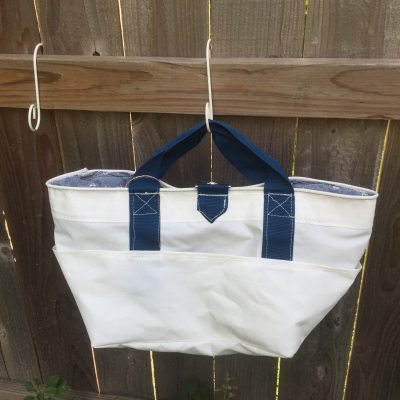 Recycled Racing Sailcloth Shower or Pool Bag