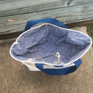 Recycled Racing Sailcloth Shower or Pool Bag