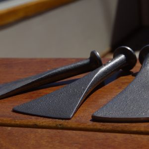 Set of Three Caulking Irons