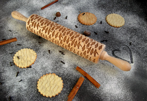 Penguin Embossed Rolling Pins