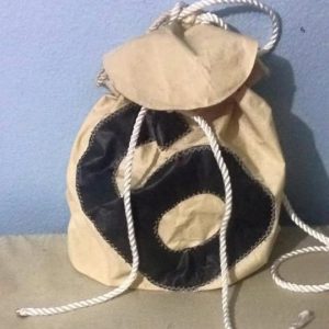 Recycled Sailcloth Backpack/Purse