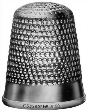 Closed Ended Thimble - No. 511 ( #7 to #13 Sizes )