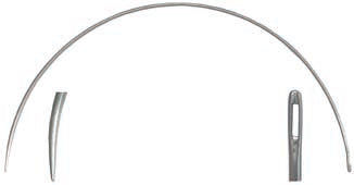 Curved Round Point Needles - No. 501 ( 2" to 10" Sizes )