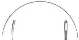 Curved Round Point Needles - No. 741 ( 2" to 4" Sizes )