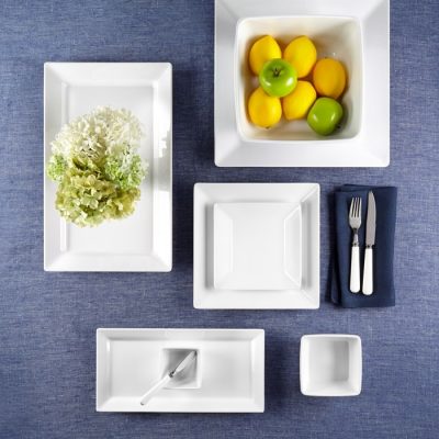 Q Squared NYC Diamond Rectangle Small Platter