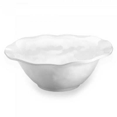 Q Squared NYC Ruffle Round Serving Bowl