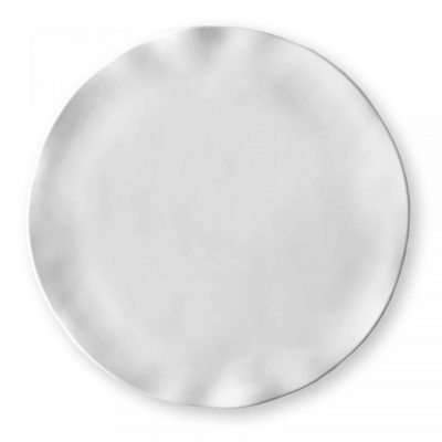 Q Squared NYC Round Ruffle Platter