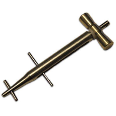 5 1/4" Stainless Steel w/Bronze Nut & Ext. Extends to 7 1/2" Long