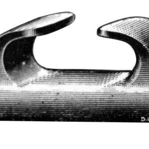Deck Fairlead - Angled with Lip