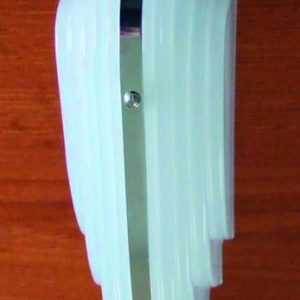Art Deco Interior Light - Silver Trim