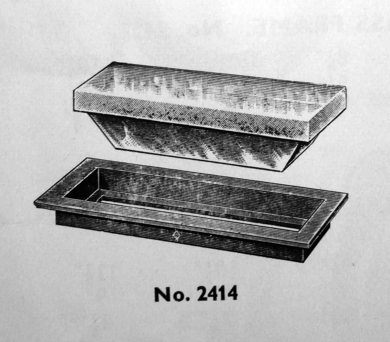 Davey & Company Deck Prism, Deep Frame Oblong Schooner Chandlery