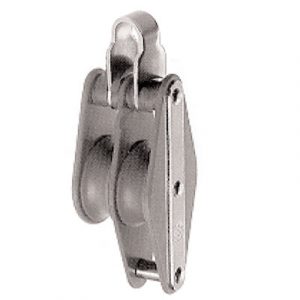 Davey & Company Tufnol Type Plastic Laminated Double Blocks - with Bow