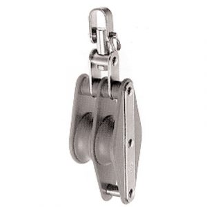 Davey & Company Tufnol Type Plastic Laminated Double Blocks - with Swivel