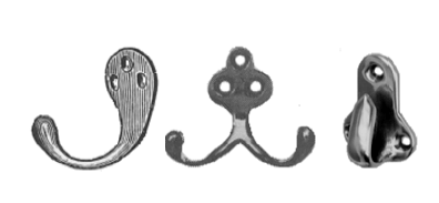 Davey & Company Brass Hooks