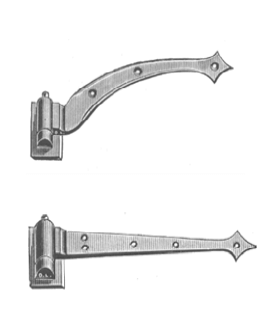 Davey & Company Hook & Ride Hinges | Schooner Chandlery