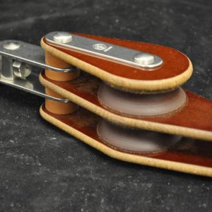 Davey & Company Tufnol Block, Double With Becket