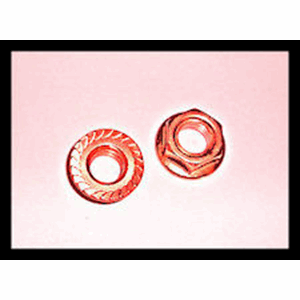 Hex Silicon Bronze Alloy 651 Flange Nuts Serrated