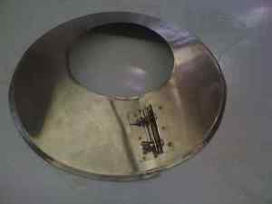 5 Inch stove pipe Stainless Steel Storm Collar -- Made in MAINE, USA!!****