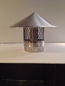 5 inch stove pipe Stainless Steel Chimney Cap Made in Maine, USA!!****