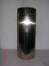 5 inch stove pipe 24 inch Stainless Steel Stovepipe Liner Made in Maine, USA!!