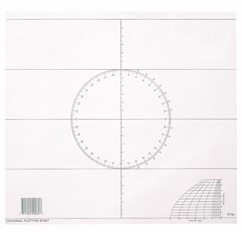Weems & Plath Universal Plotting Sheet | Schooner Chandlery