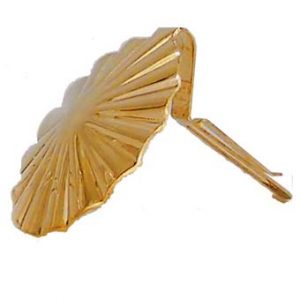 Weems & Plath Danish Smoke Bell Clip on Brass (large)