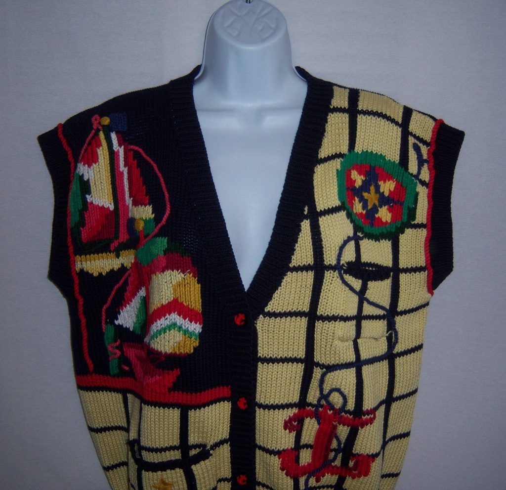 Nauticagram Vest - Red Tide