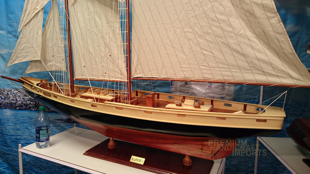 Tirage Photo Vintage Encadré - Bluenose II - Grand Format (environ 92x70 Cm) - Occasion