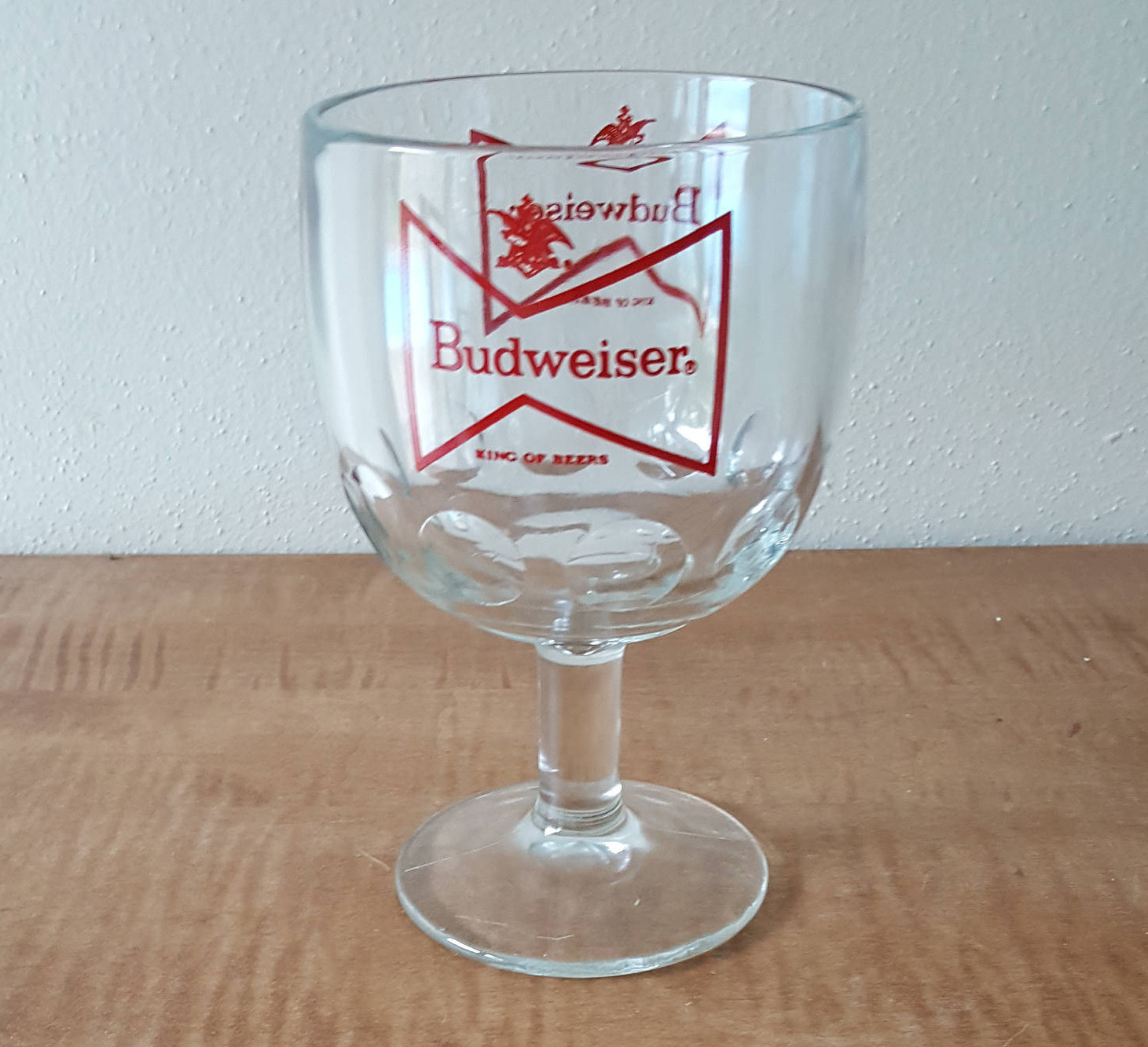 Budweiser Beer Glass Set of 2Budweiser SchoonerBudweiser Chalice King