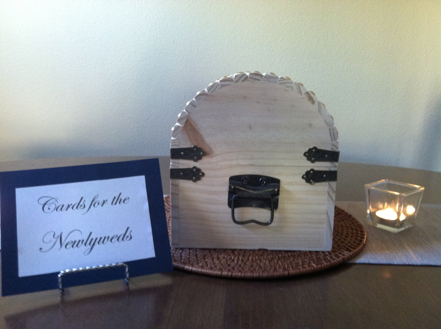 Nautical Wedding Card Box Schooner Chandlery