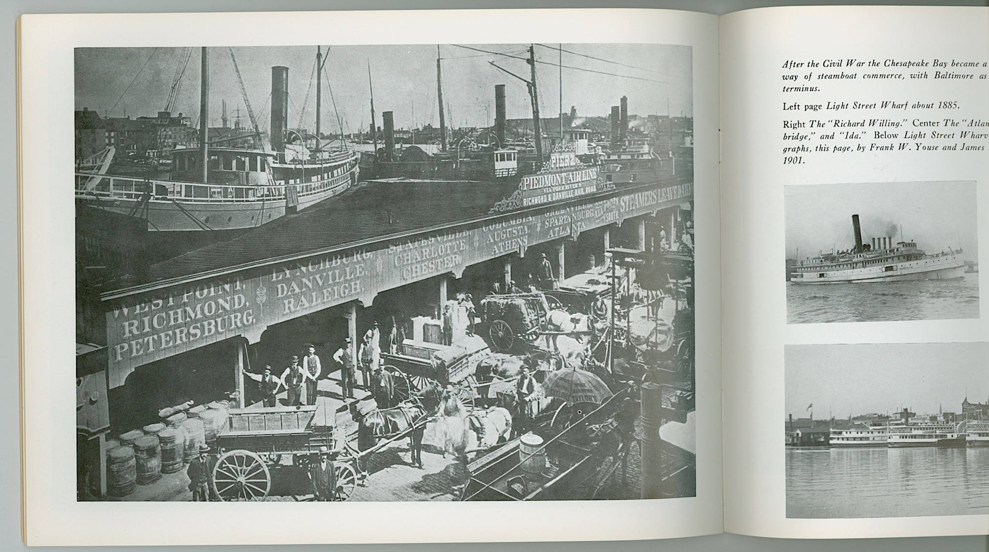 Baltimore's Harbor a History in Photographs Since 1850, Sailing Ships