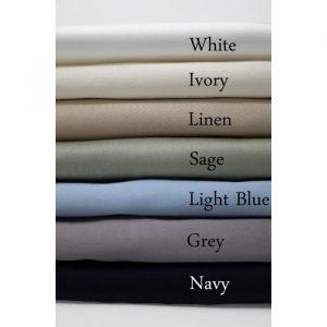 Quahog Bay Bedding - Cotton 600TC CinchFit RV Sheets