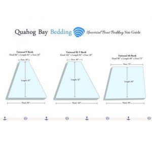 Quahog Bay Bedding - Bamboo 600TC CinchFit Boat Sheets