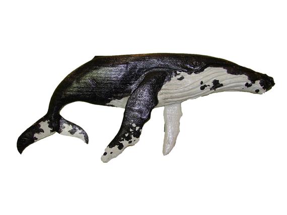 Custom Made humpback Whale Carving Chainsaw Carved Right