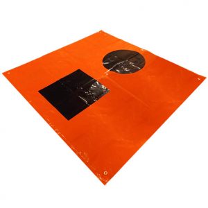Weems & Plath Orange Distress Flag USCG Approved