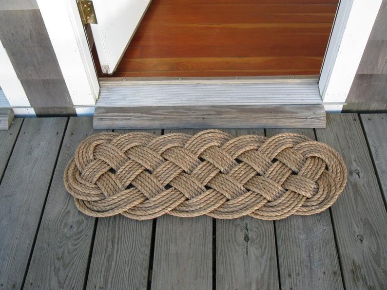 Nautical Rope Mat Manila Prolong Mat Schooner Chandlery